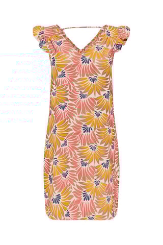 Recht Jurk - Ivoorkleurig