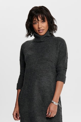 Robe pull - Gris foncé chiné