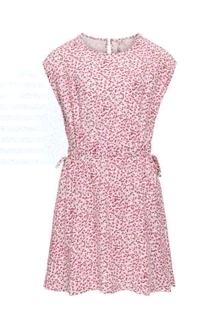 Mouwloze Jurk - Fuchsia - Kids Only