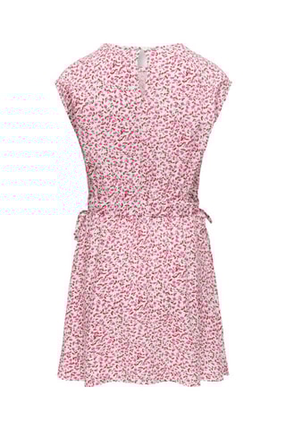 Mouwloze Jurk - Fuchsia - Kids Only