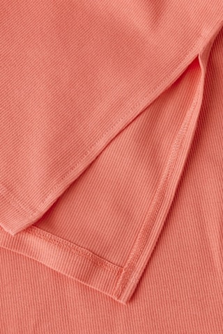 Mouwloze Biologisch Katoenen Jurk - Koraalrood - Name it