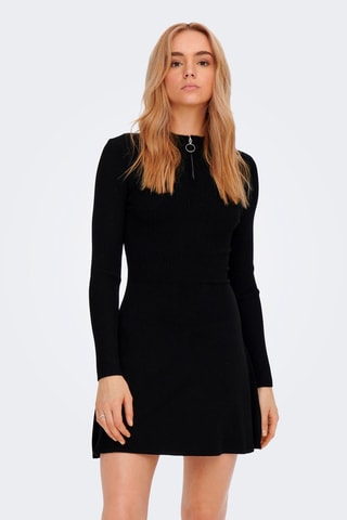 Trui-jurk Zwart