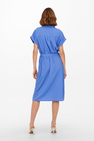 Blouse-jurk regular - Blauw