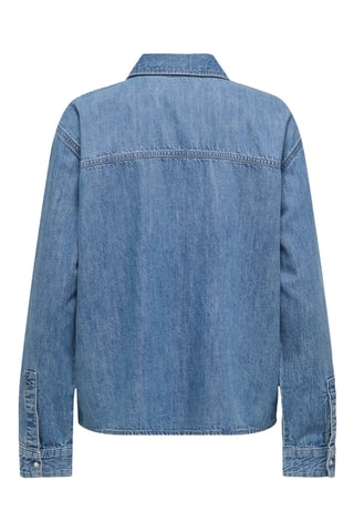 Spijkerblouse - Donkerblauw