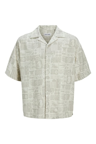 Relaxed Fit Overhemd - Grijs - Jack & Jones Junior