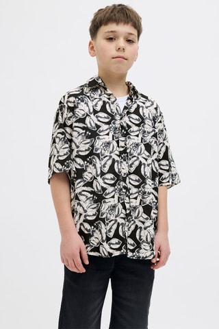 Relaxed Fit Overhemd - Zwart - Jack & Jones Junior