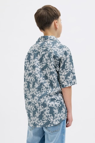 Relaxed Fit Overhemd - Blauw - Jack & Jones Junior