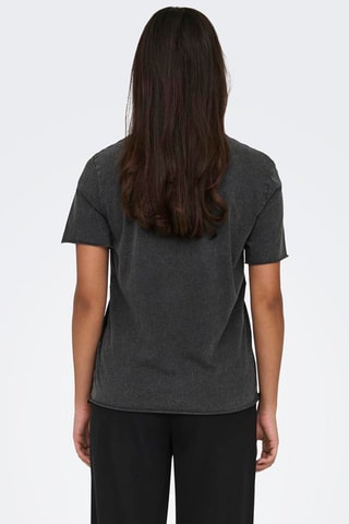 T-shirt regular en coton biologique - Noir