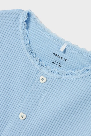 T-shirt Slim Fit - Blauw - Name it Kids