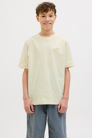 T-shirt - Ivoorkleurig - Jack & Jones Junior