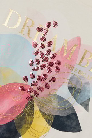 T-shirt - Beige - Name it Kids