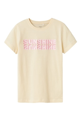 Biologisch Katoenen T-shirt - Beige - Jack & Jones