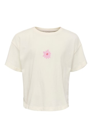 Biologisch Katoenen T-shirt - Ecru - Kids Mini