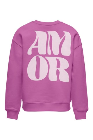 Biologisch Katoenen Sweater - Paars - Kids Only