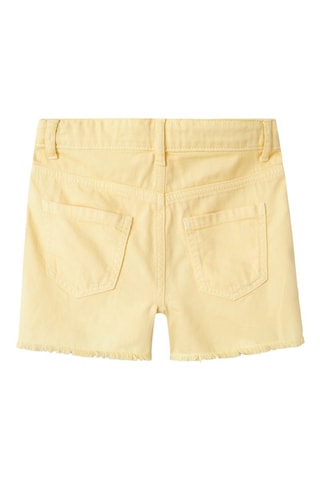 Spijkershort - Geel - Name It