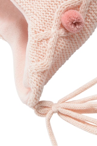 Bonnet aviateur Rose