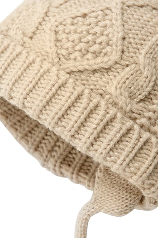 Bonnet aviateur Marron clair