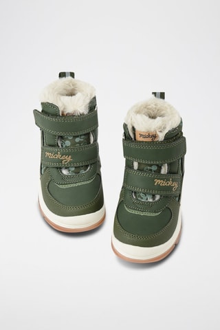 Boots fourrés Mickey Disney - Kaki
