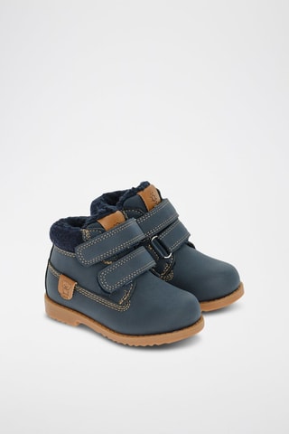 Boots fourrés - Bleu marine