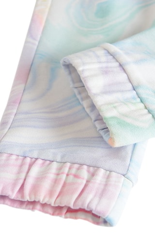 Jogging tie and dye - Vert clair et blanc