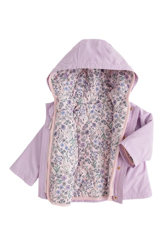Parka 2 en 1 - Mauve et nude