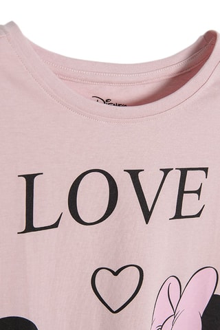 Chemise de nuit Mickey et Minnie Disney - Vieux rose