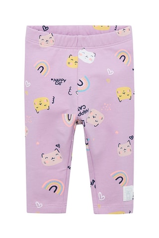 2 leggings Ciel et rose