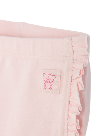 2 leggings - Gris chiné et rose