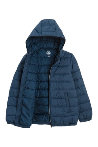 Doudoune à capuche - Bleu marine