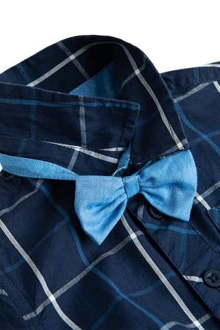 Body-chemise et nœud papillon - Multicolore