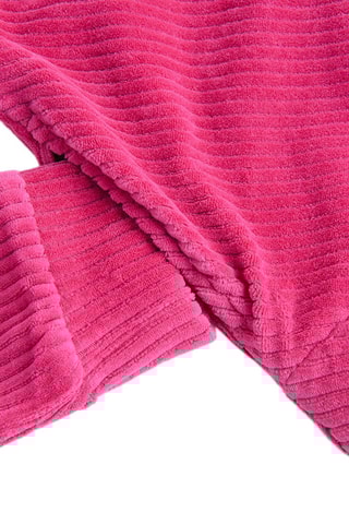 Sweat en velours - Fuchsia