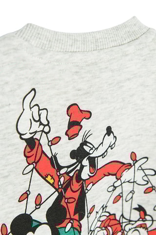 Sweat Disney - Gris clair chiné