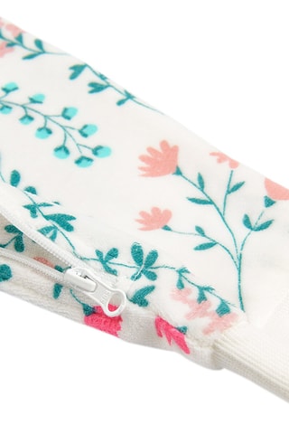 Combinaison en coton biologique - Blanc