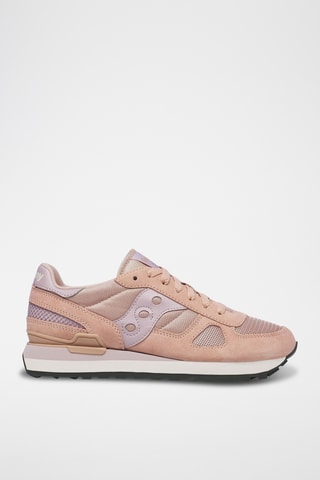 Baskets en nubuck Shadow - Mauve