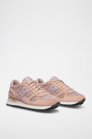 Baskets en nubuck Shadow - Mauve