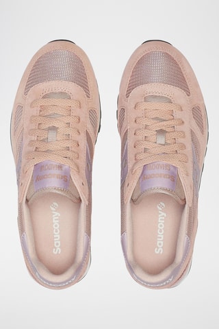 Baskets en nubuck Shadow - Mauve