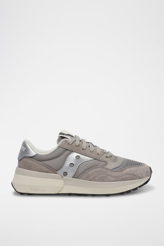 Baskets en cuir Jazz - Gris clair