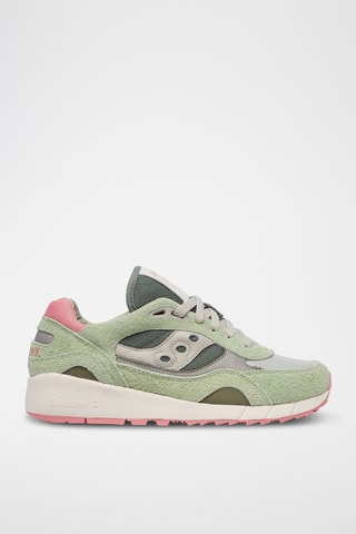 Baskets en nubuck Shadow 6000 - Vert clair et vert émeraude