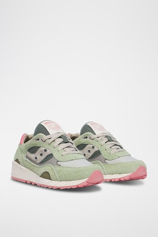Baskets en nubuck Shadow 6000 - Vert clair et vert émeraude