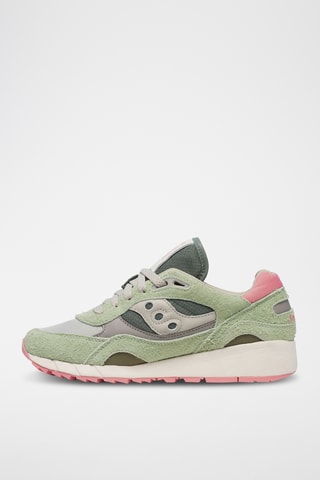 Baskets en nubuck Shadow 6000 - Vert clair et vert émeraude
