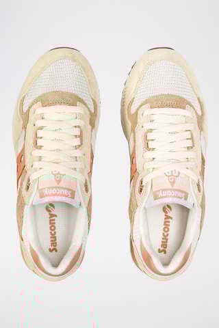 Baskets en nubuck Shadow 5000 - Saumon et beige