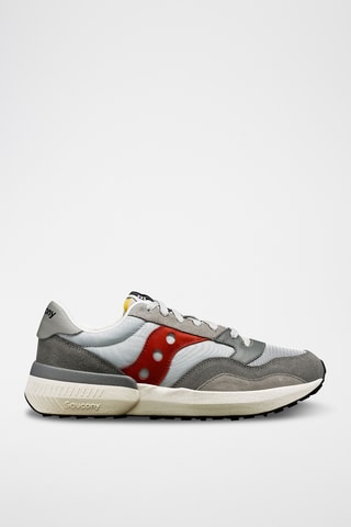 Baskets en nubuck Jazz NXT - Gris et rouge