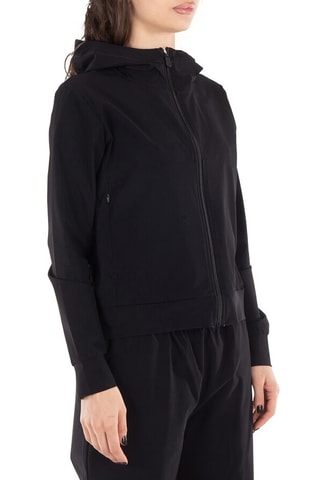 Jack met capuchon - Zwart