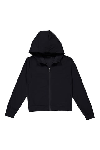 Jack met capuchon - Zwart