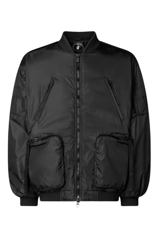 Gewatteerde Jas - Zwart