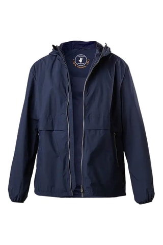 Windjack met Capuchon - Marineblauw