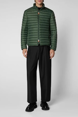 Gewatteerde Jas - Groen