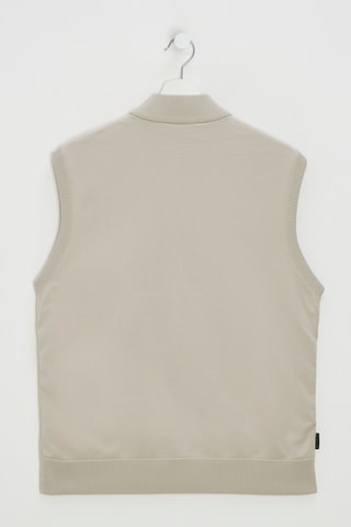 Mouwloos vest- Beige