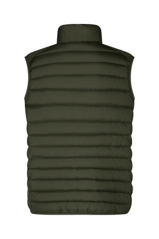 Mouwloos vest- Kakigroen