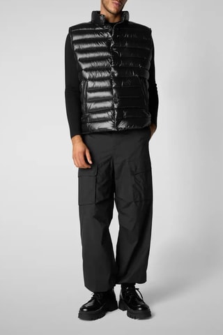 Mouwloos vest- Zwart